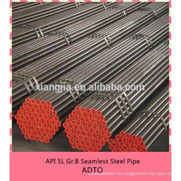 Heiß!! Kohlenstoffstahl Nahtlose Stahlrohre API5L / ASTM planen 40 / sch40 304 Stahlrohre